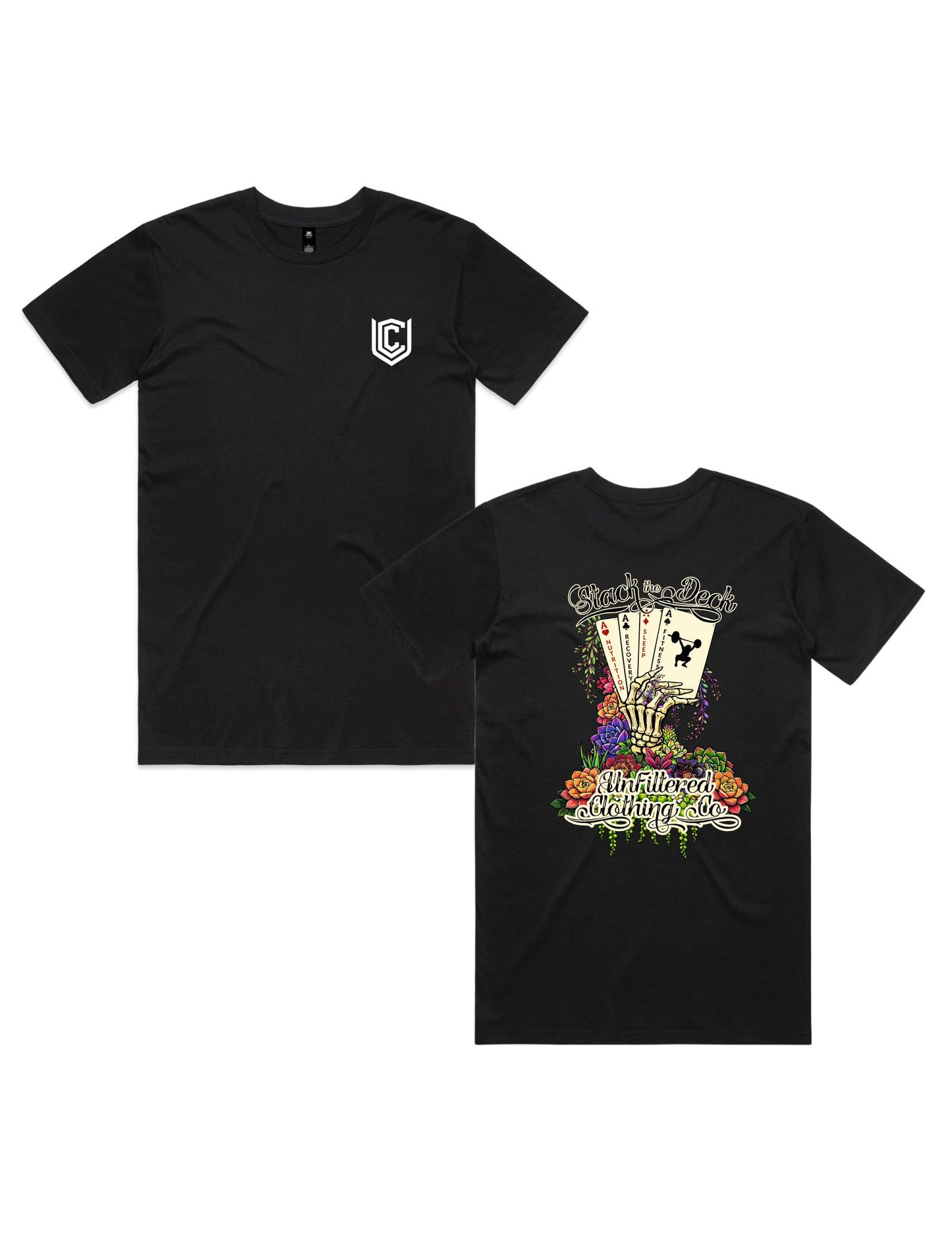 STACK THE DECK UNISEX TEE