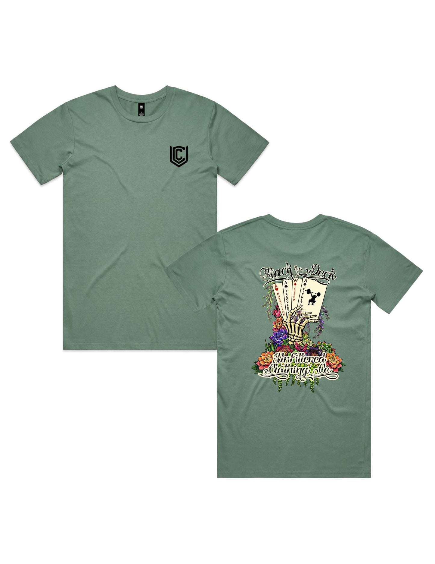 STACK THE DECK UNISEX TEE