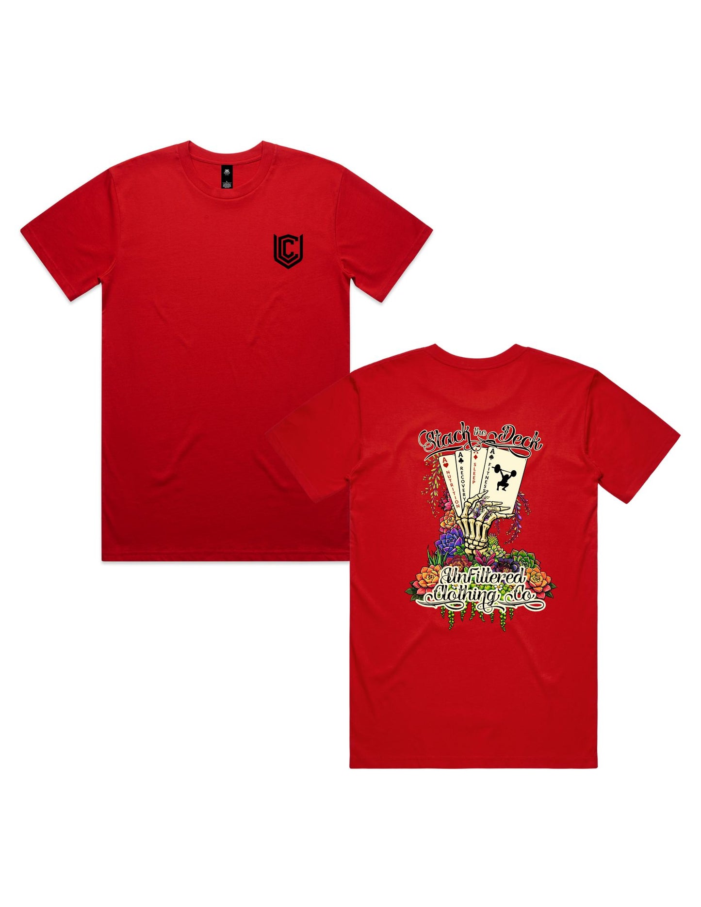 STACK THE DECK UNISEX TEE