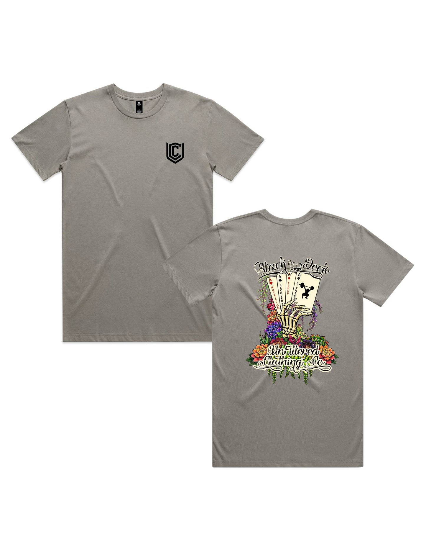 STACK THE DECK UNISEX TEE