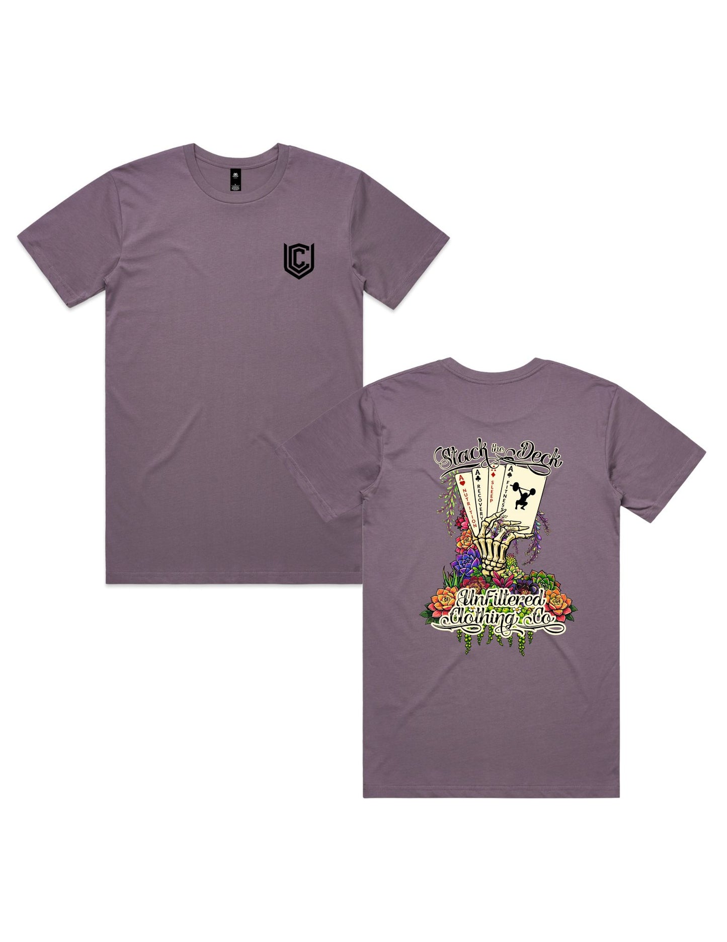STACK THE DECK UNISEX TEE