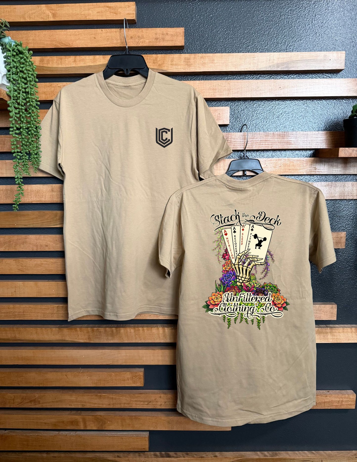 STACK THE DECK UNISEX TEE