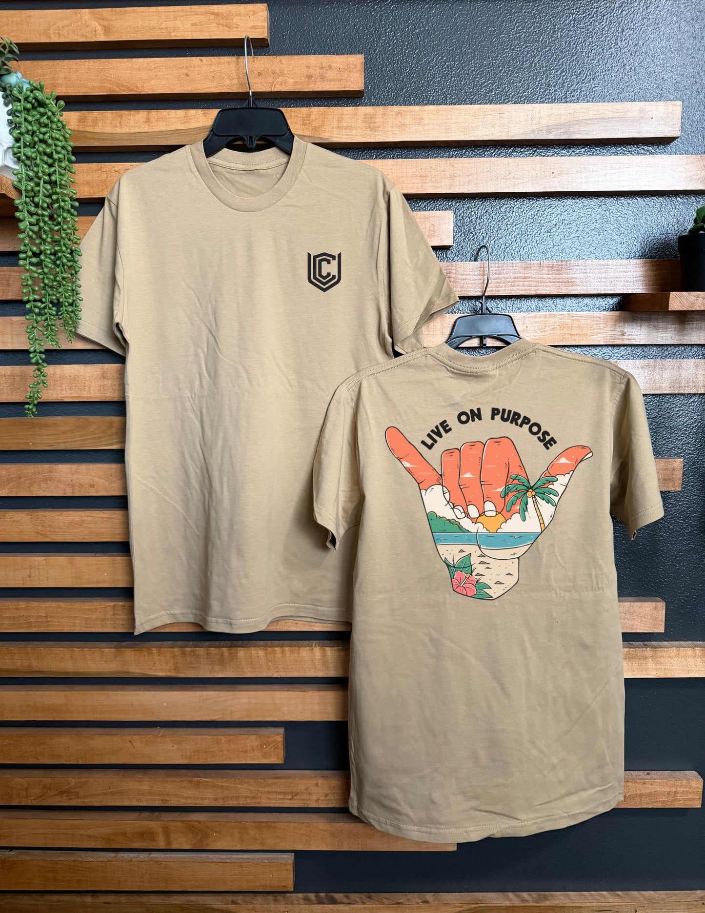 LIVE ON PURPOSE UNISEX TEE