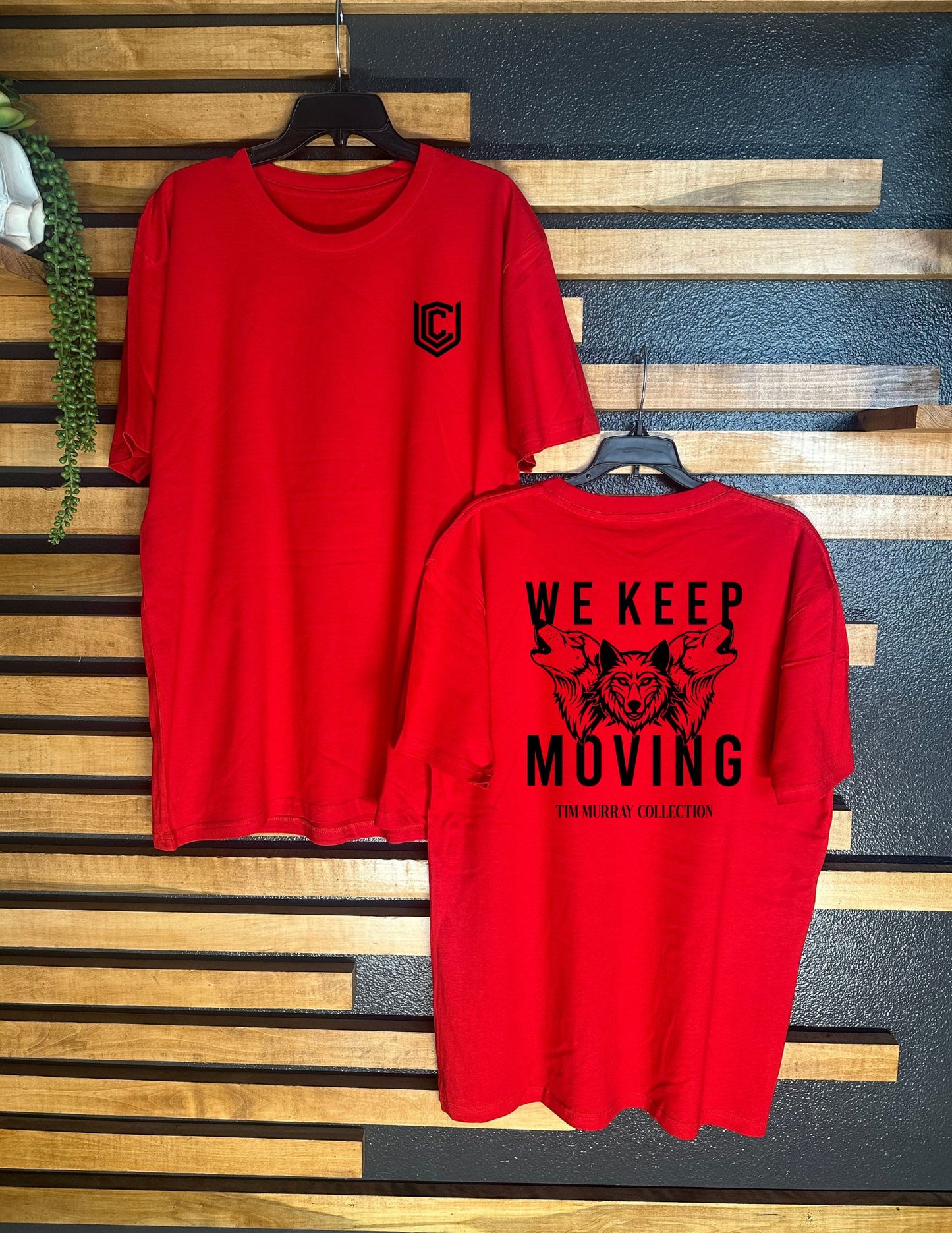 WE KEEP MOVING UNISEX TEE