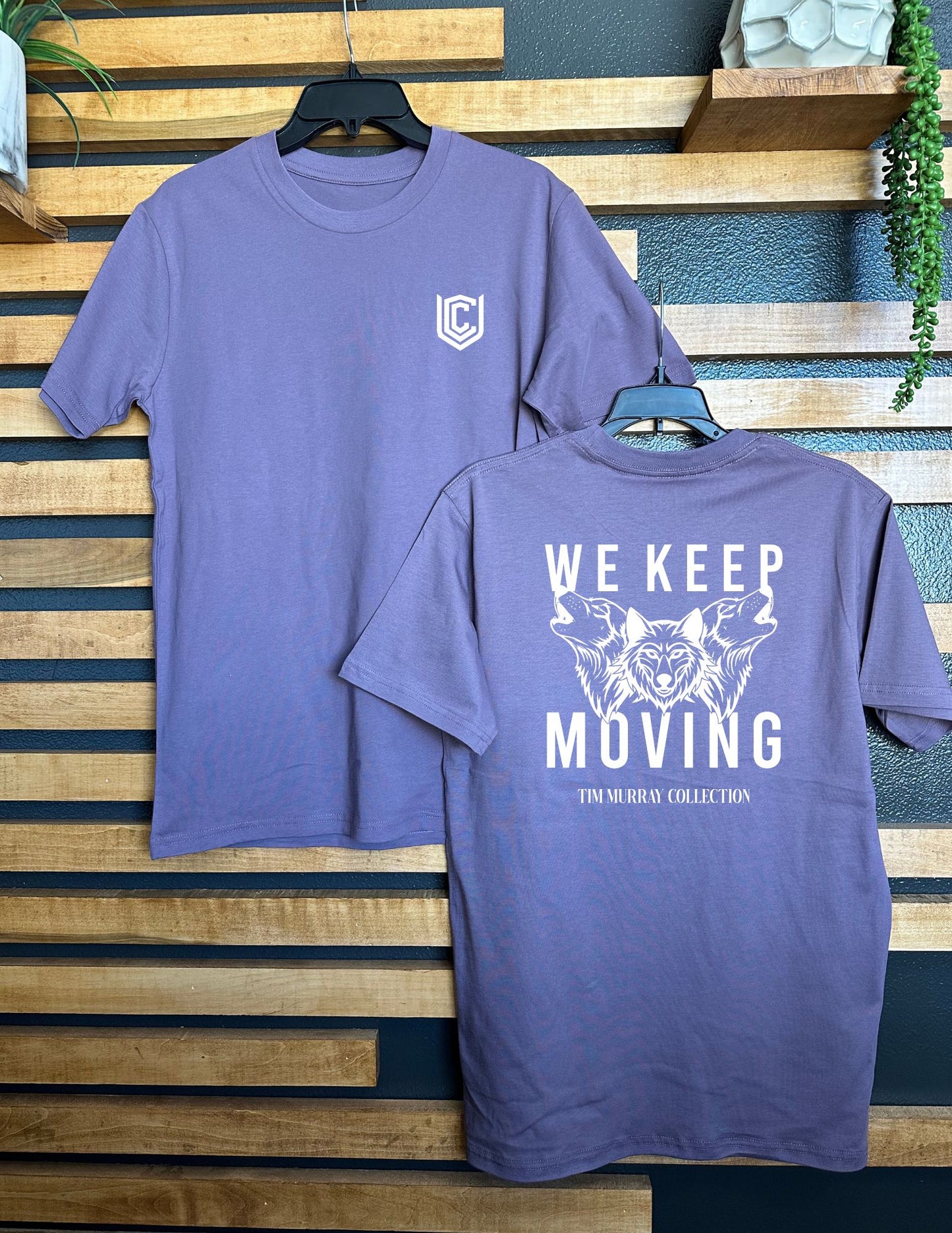 WE KEEP MOVING UNISEX TEE