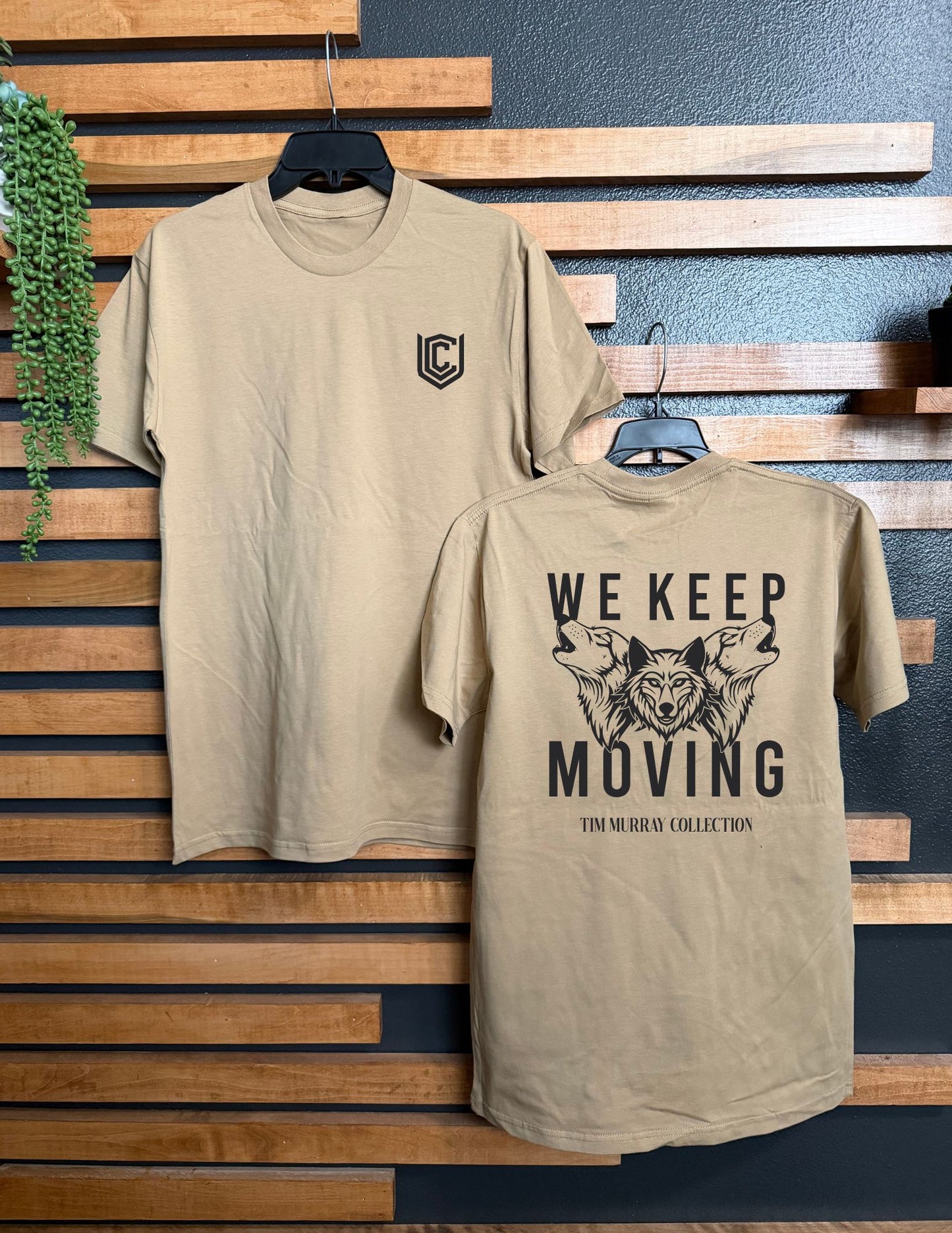 WE KEEP MOVING UNISEX TEE