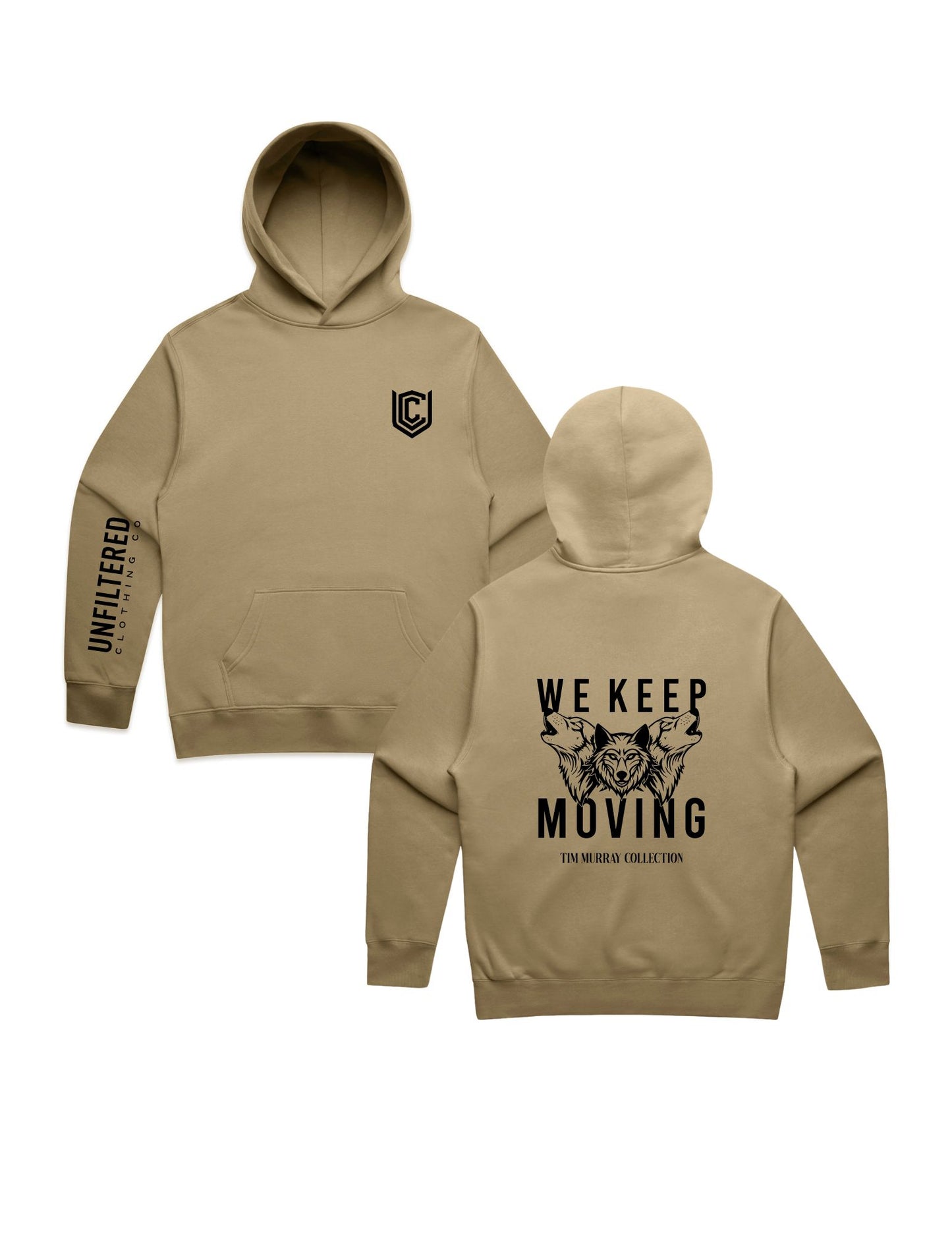 WE KEEP MOVING HOODIE