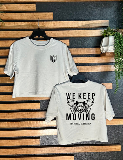 WE KEEP MOVING BOXY TEE