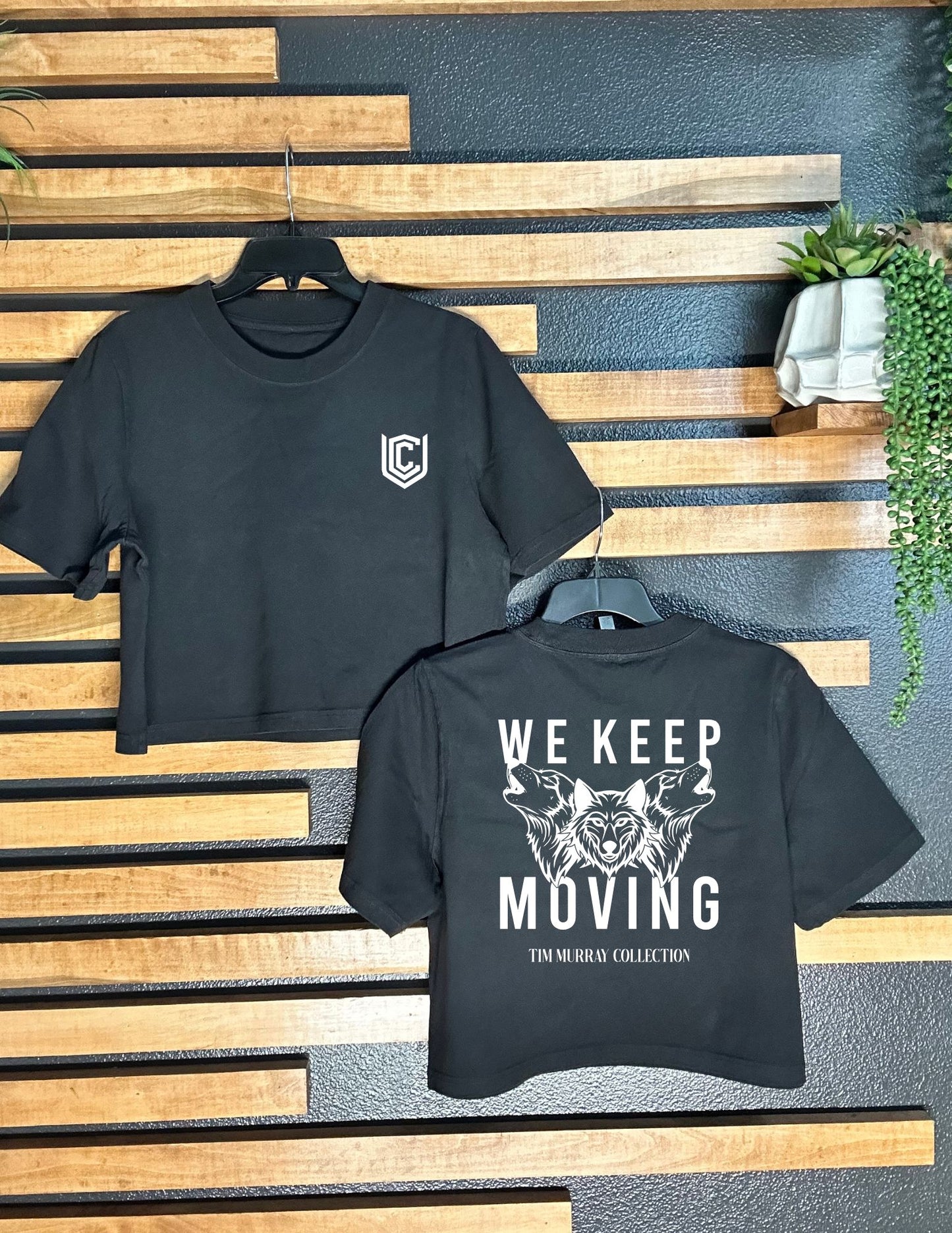 WE KEEP MOVING BOXY TEE