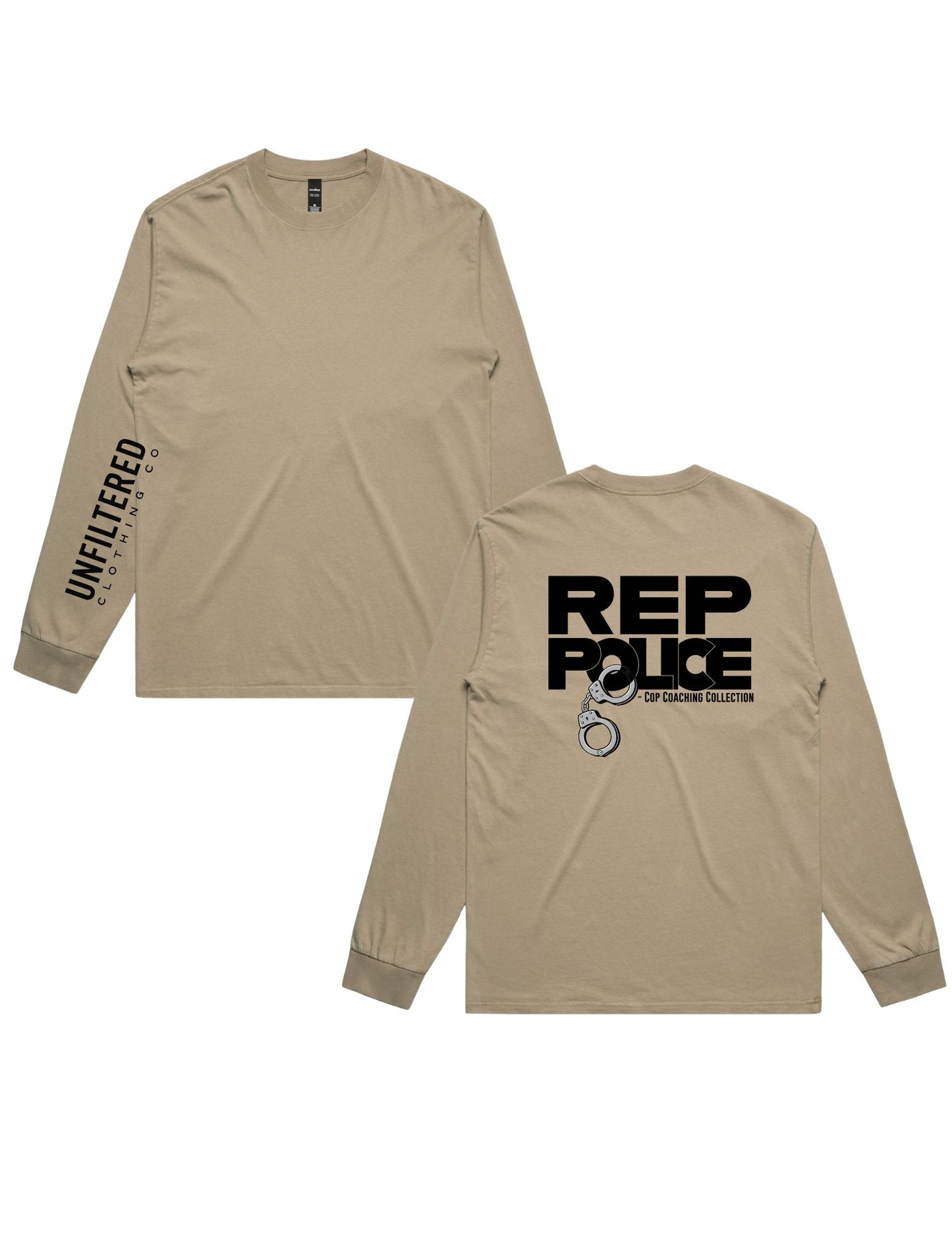 REP POLICE LONG SLEEVE TEE