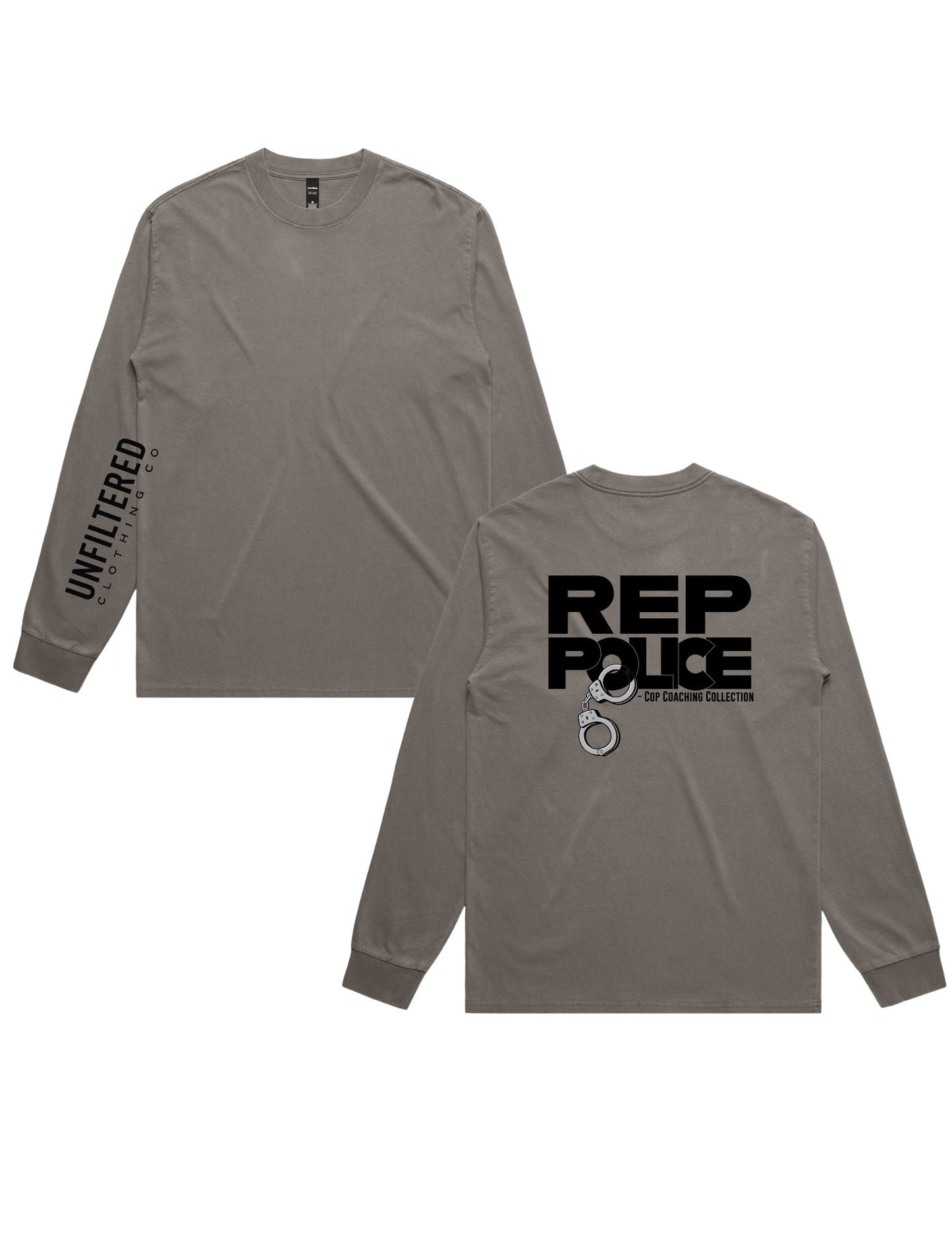 REP POLICE LONG SLEEVE TEE