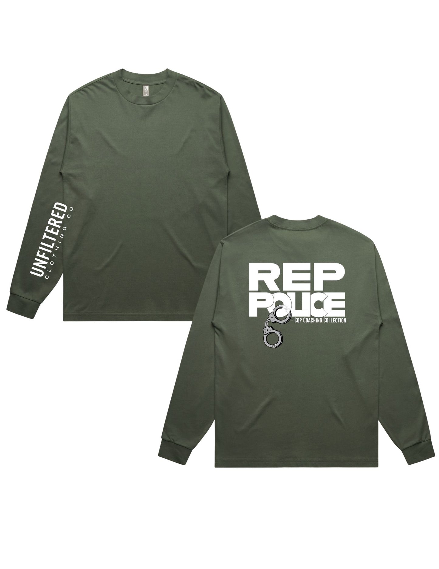 REP POLICE LONG SLEEVE TEE