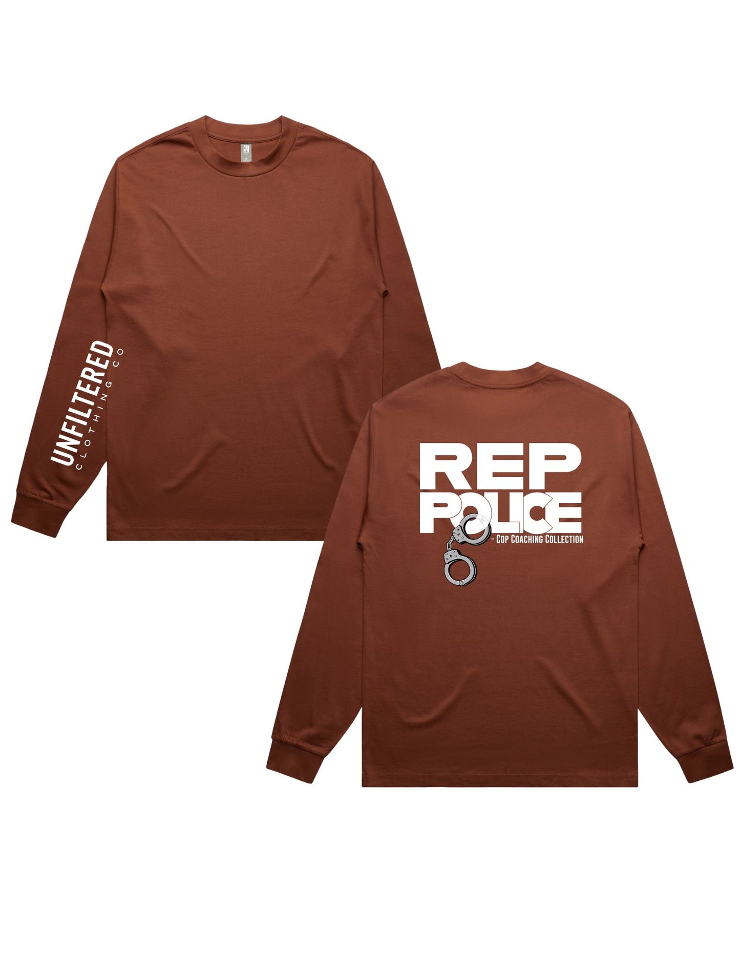 REP POLICE LONG SLEEVE TEE