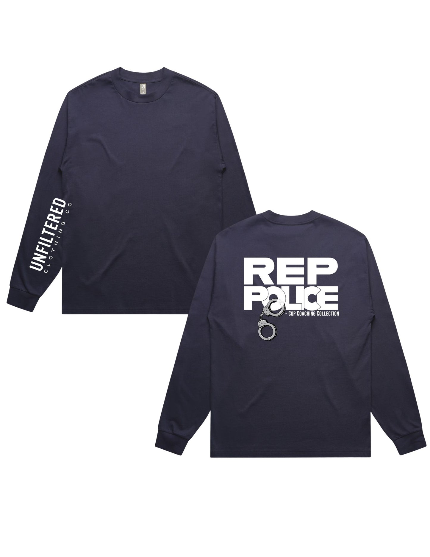 REP POLICE LONG SLEEVE TEE