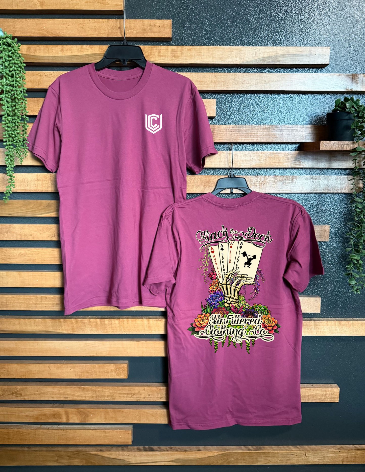 STACK THE DECK UNISEX TEE