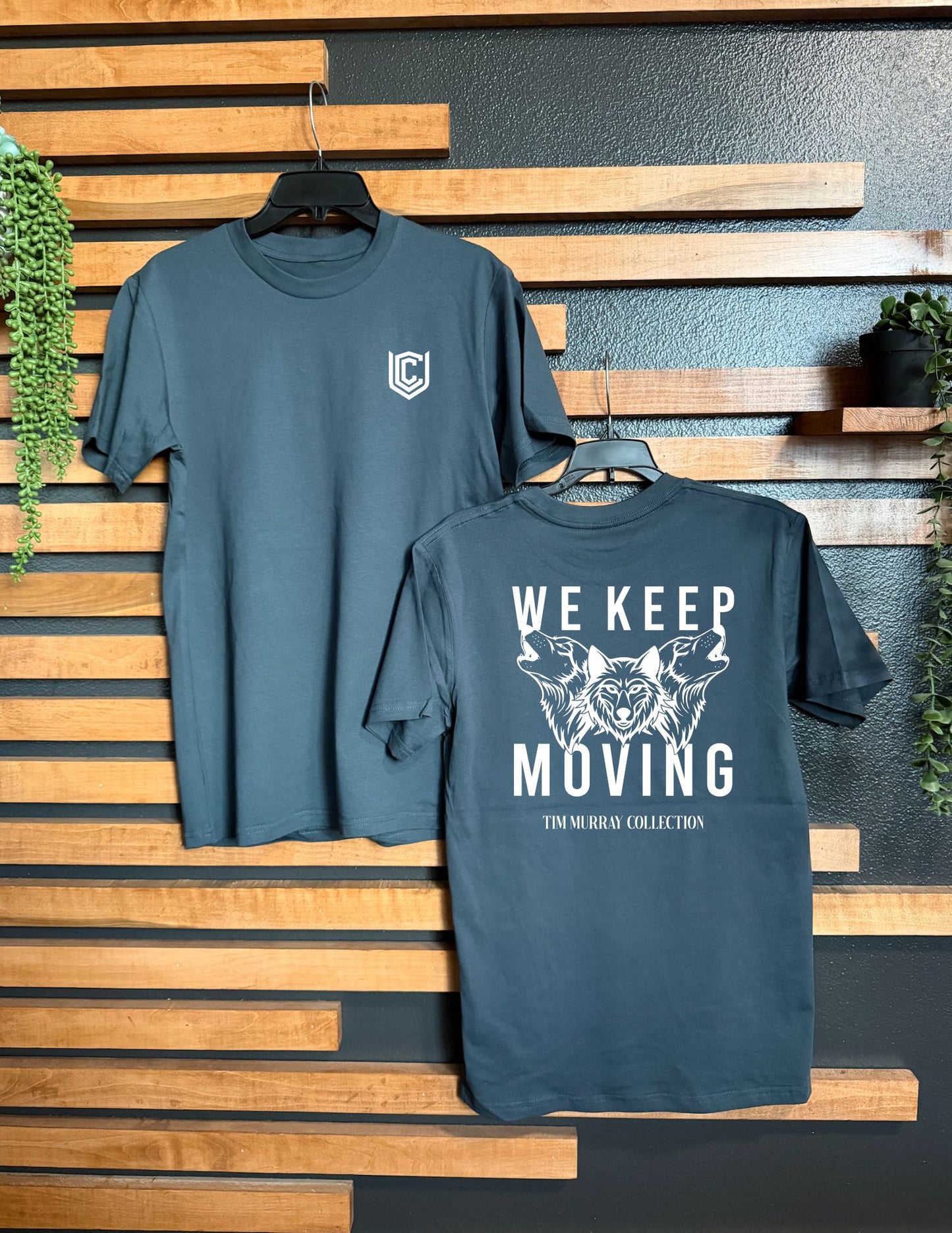 WE KEEP MOVING UNISEX TEE