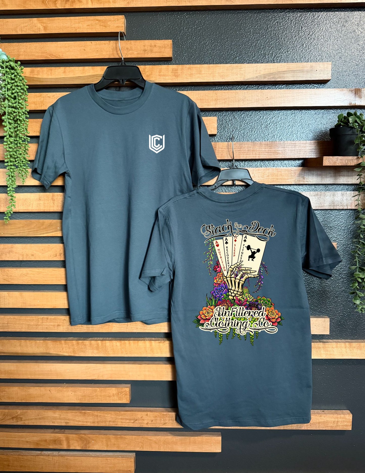 STACK THE DECK UNISEX TEE