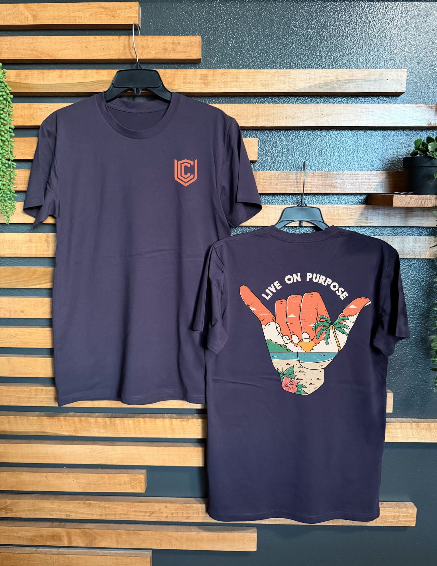 LIVE ON PURPOSE UNISEX TEE