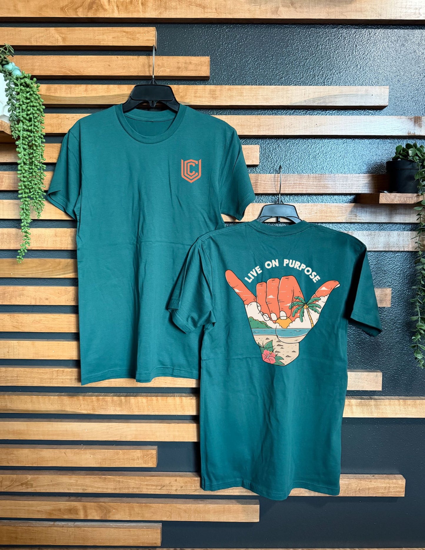 LIVE ON PURPOSE UNISEX TEE