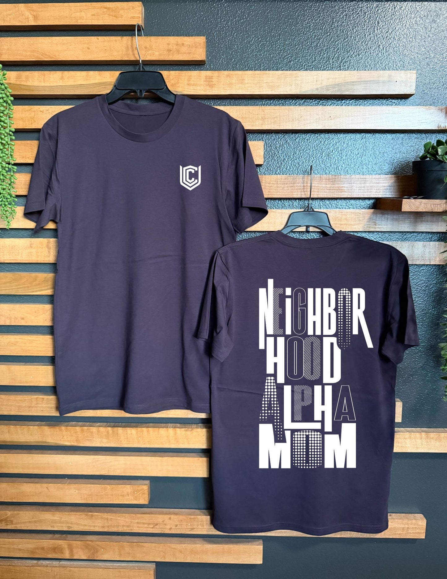 Neighborhood Alpha Mom Unisex tee