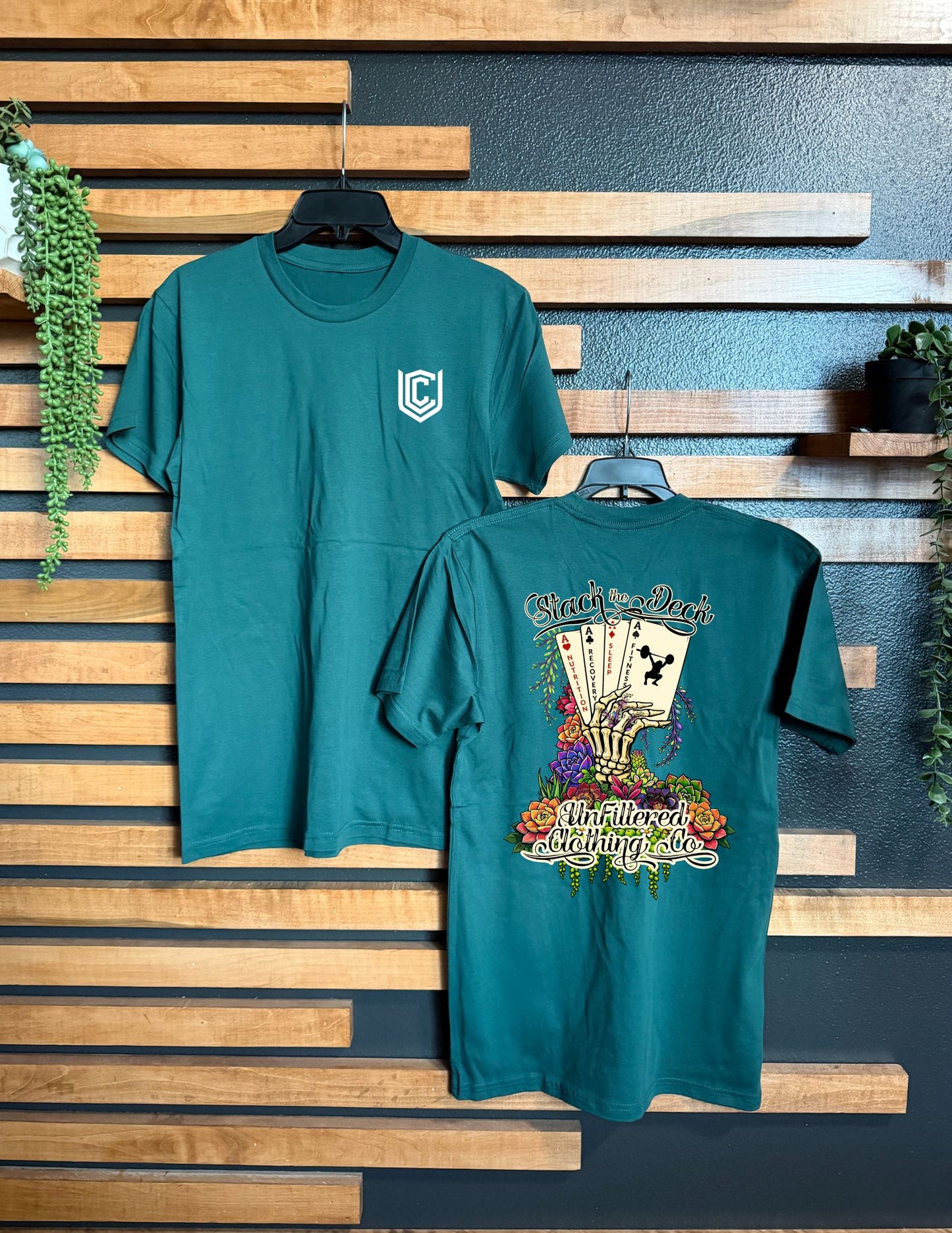 STACK THE DECK UNISEX TEE