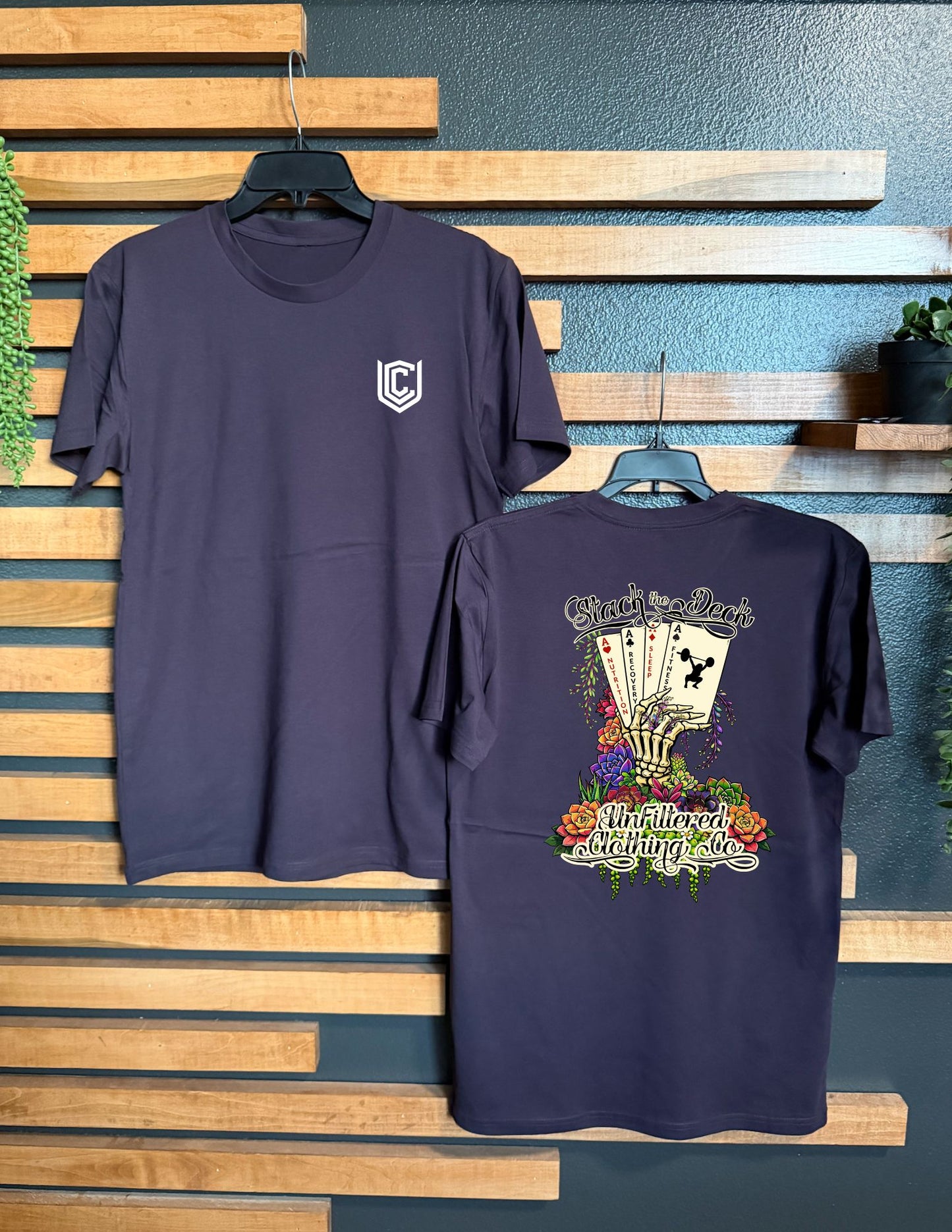 STACK THE DECK UNISEX TEE