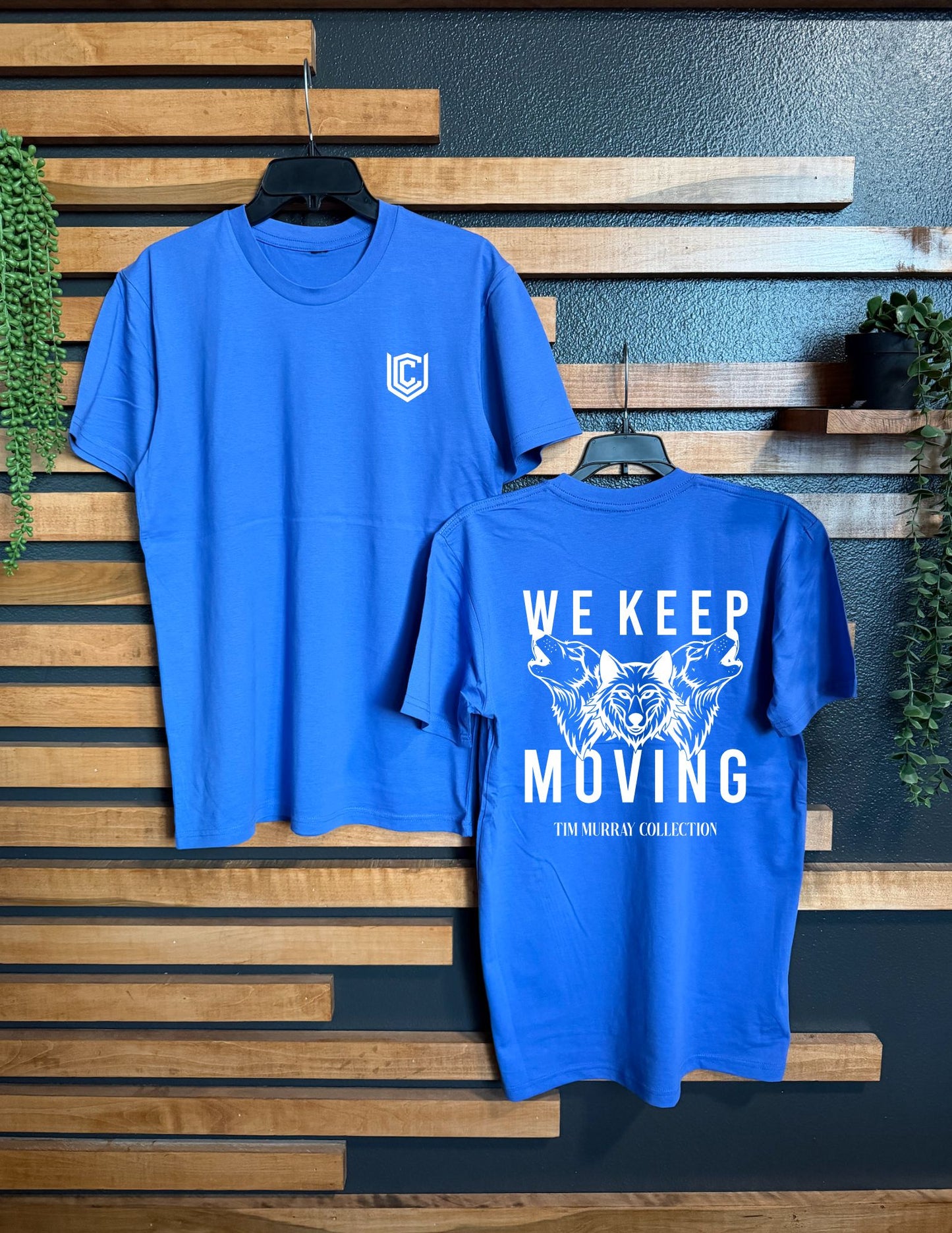 WE KEEP MOVING UNISEX TEE