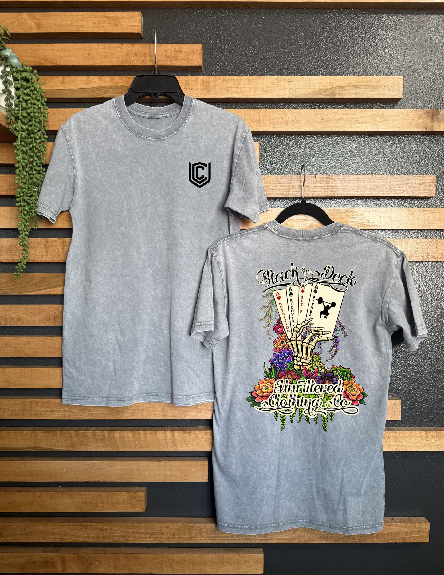STACK THE DECK UNISEX TEE