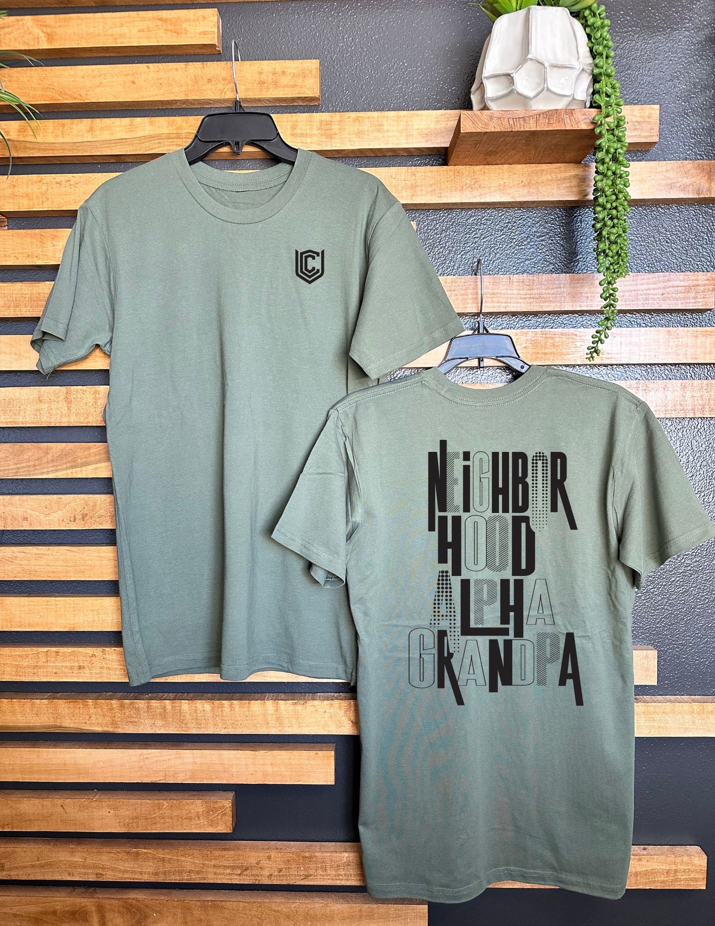 Neighborhood Alpha Grandpa Unisex Tee