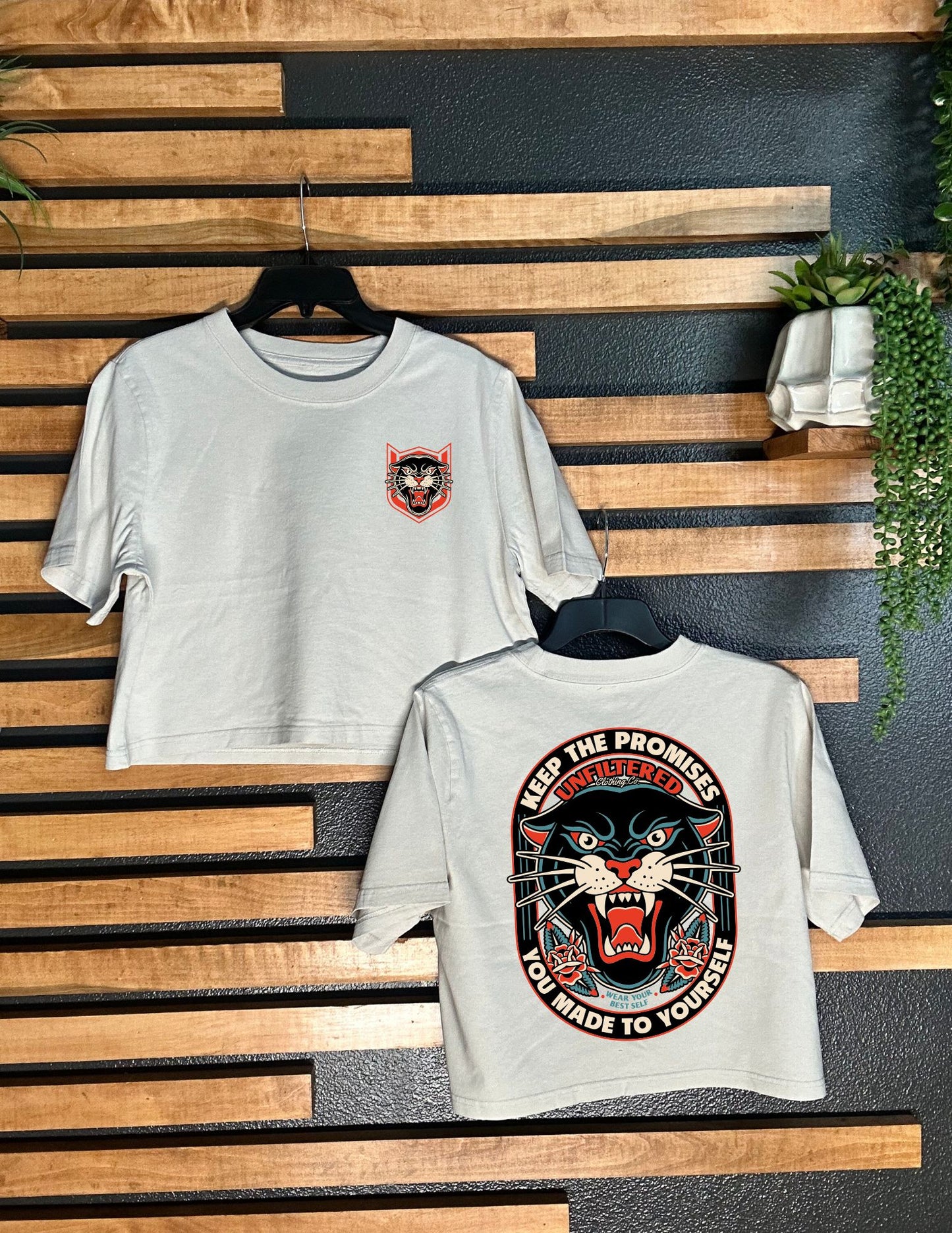 KEEP THE PROMISES CROP TEE