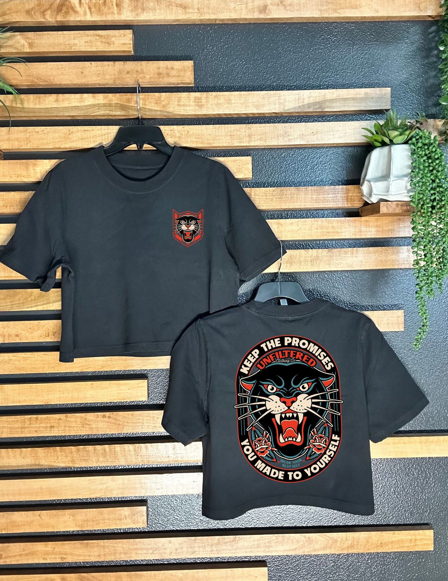 KEEP THE PROMISES CROP TEE