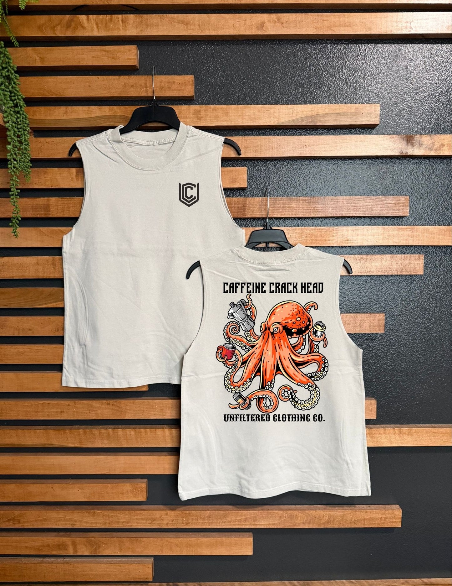 CAFFEINE CRACK HEAD MUSCLE TANK