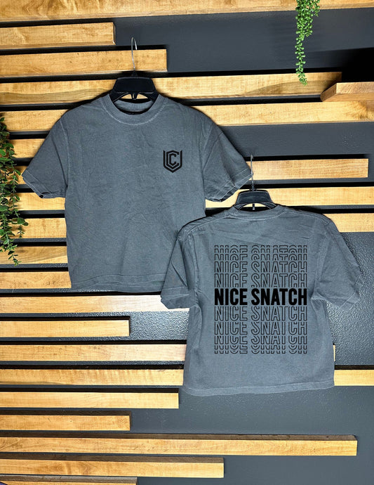 NICE SNATCH BOXY TEE