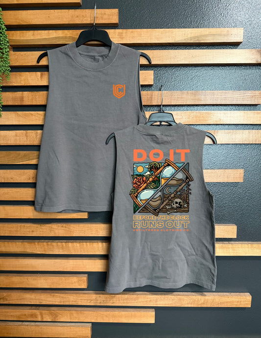 BEFORE THE CLOCK RUNS OUT MUSCLE TANK-MENS
