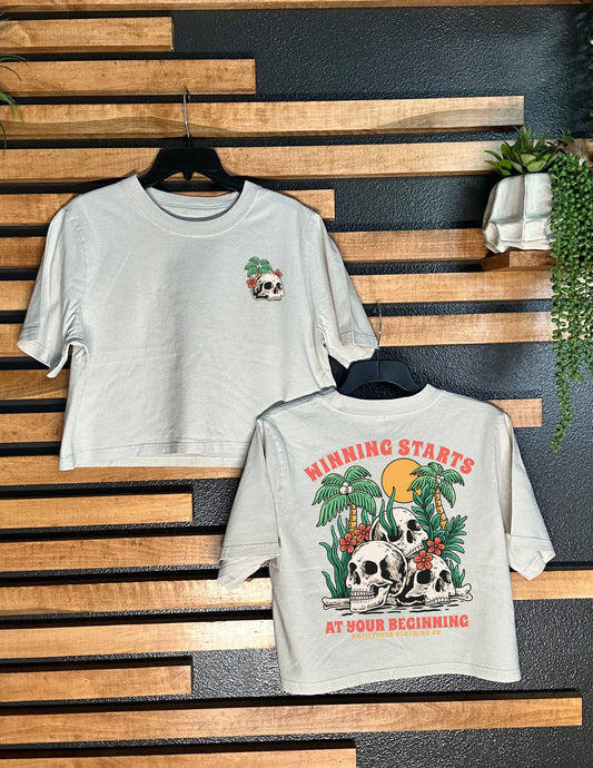 YOUR BEGINNING BOXY TEE