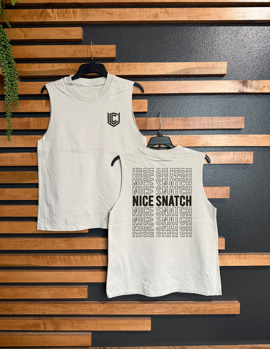 NICE SNATCH MUSCLE TANK-MENS