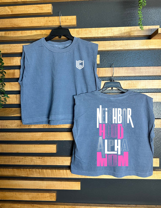Neighborhood Alpha Mom Muscle Tank
