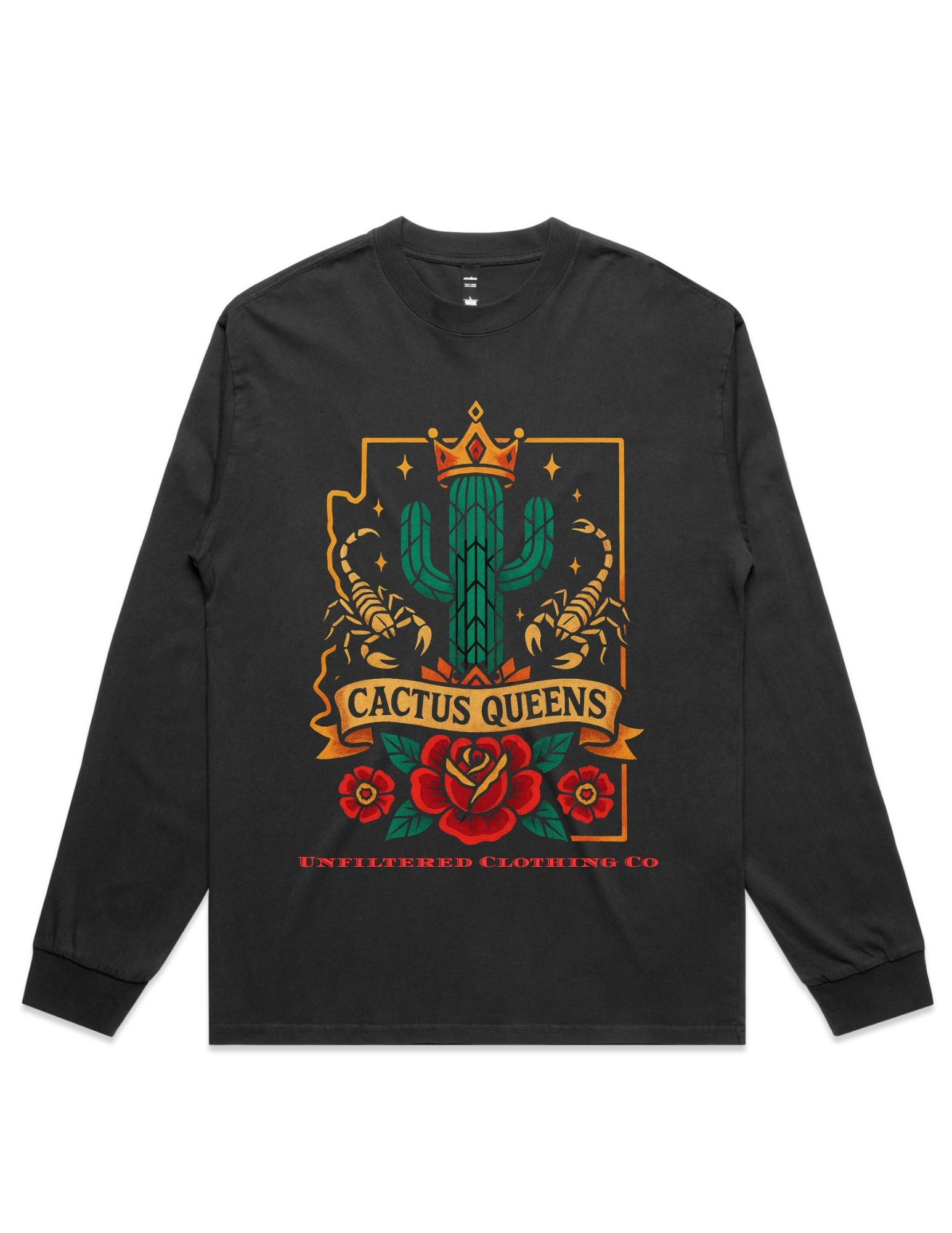 CACTUS QUEENS COMP TEE S / Long sleeve TEE