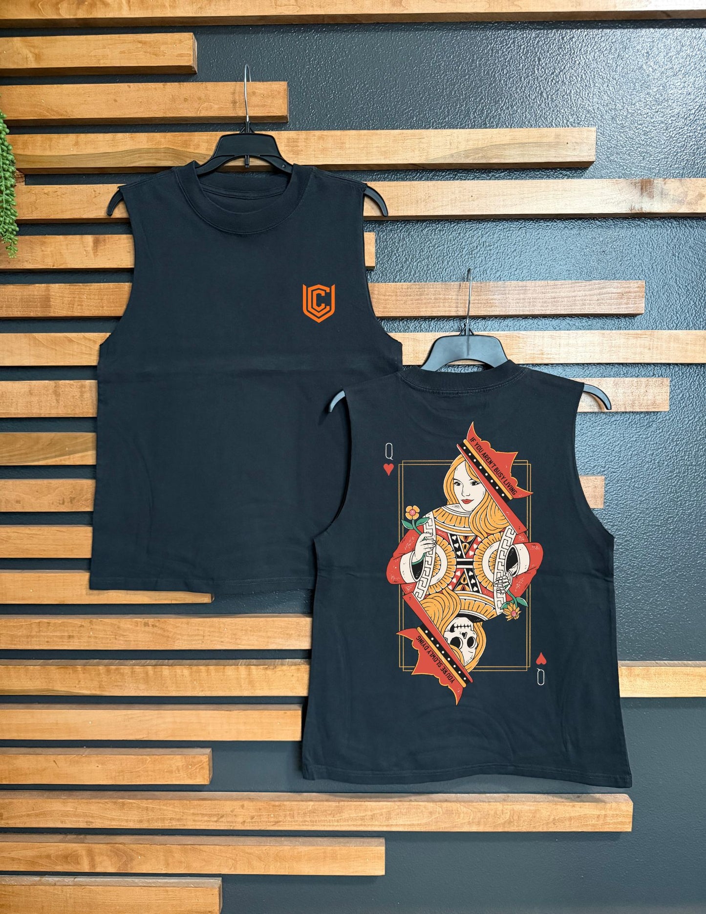 IF YOU AREN'T BUSY LIVING MUSCLE TANK-MENS