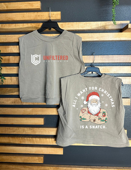 ALL I WANT FOR CHRISTMAS MUSCLE TANK