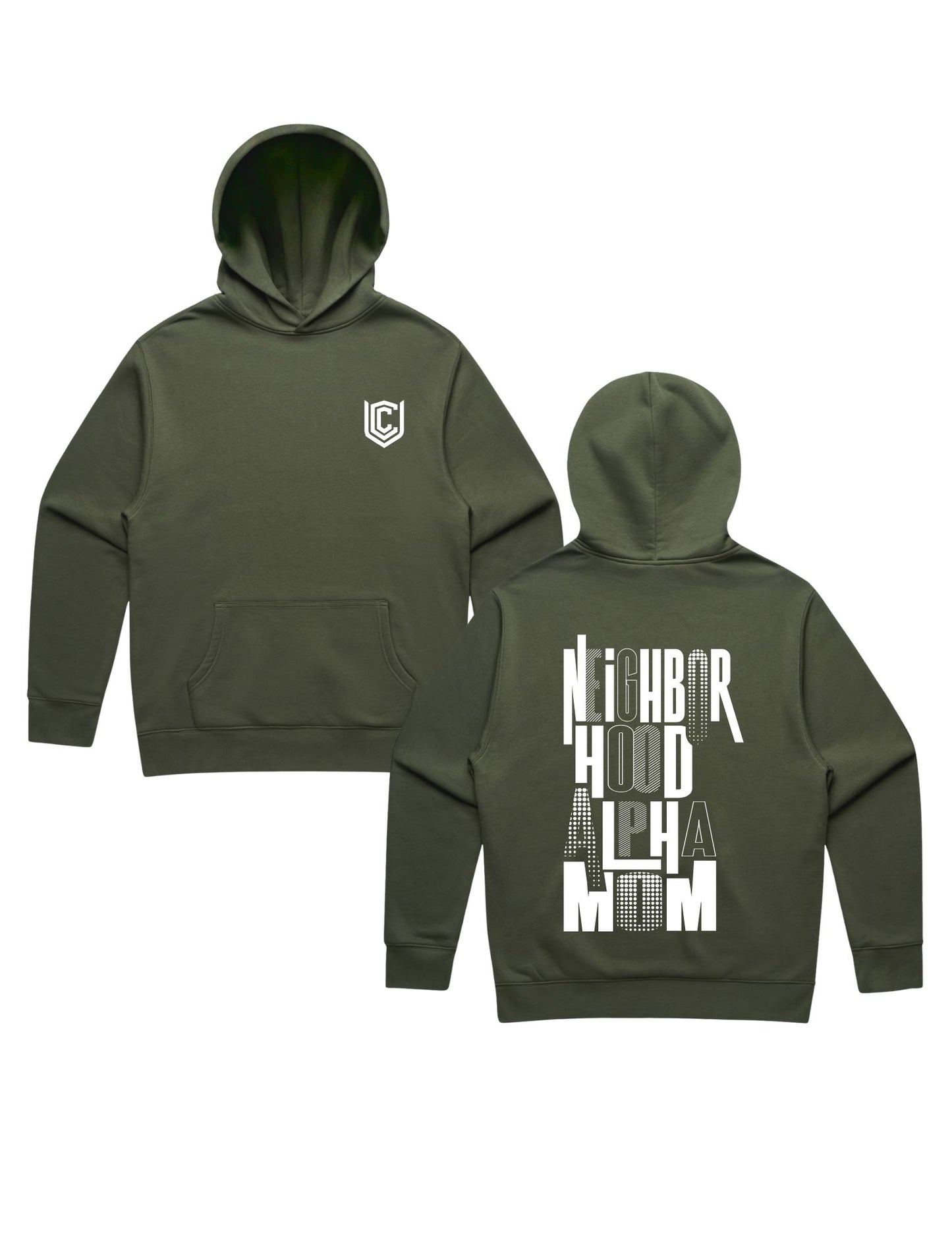 NEIGHBORHOOD ALPHA MOM HOODIE