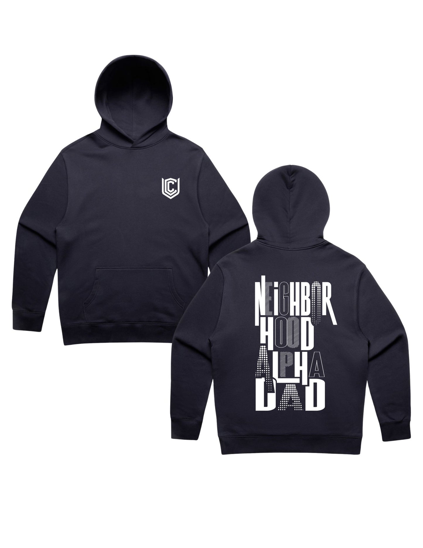 NEIGHBORHOOD ALPHA DAD HOODIE
