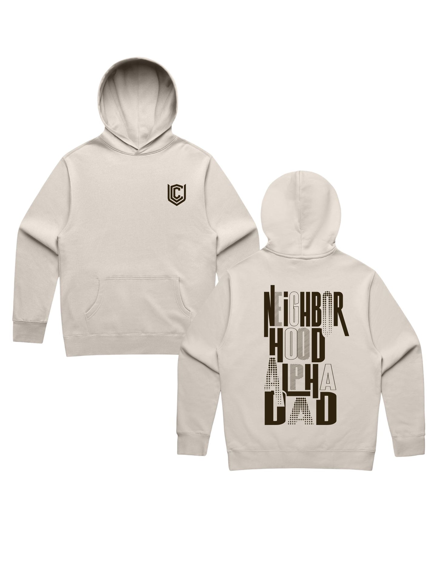 NEIGHBORHOOD ALPHA DAD HOODIE