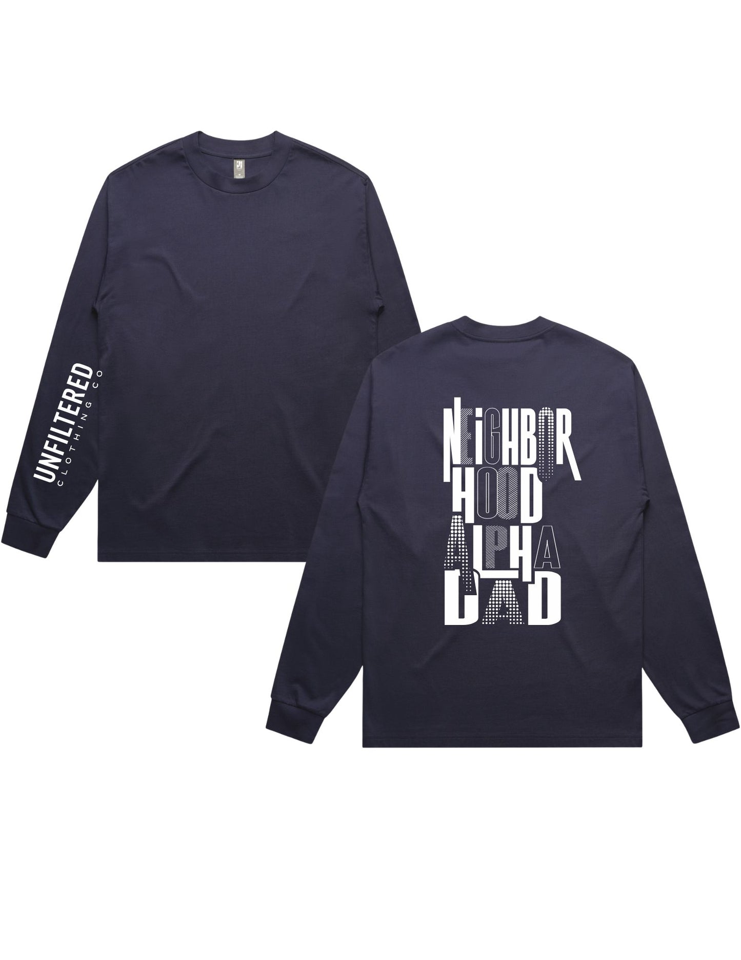 NEIGHBORHOOD ALPHA DAD SLEEVE TEE