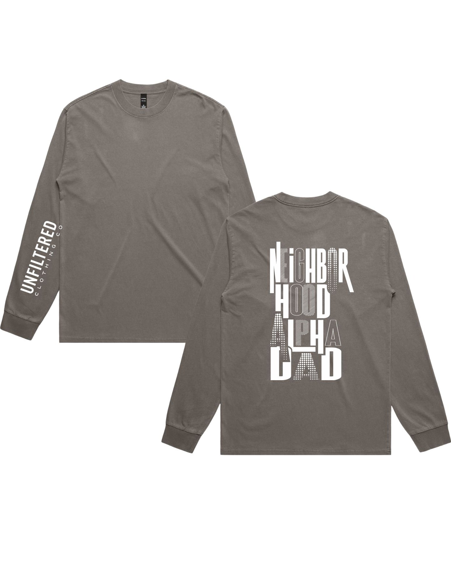 NEIGHBORHOOD ALPHA DAD SLEEVE TEE