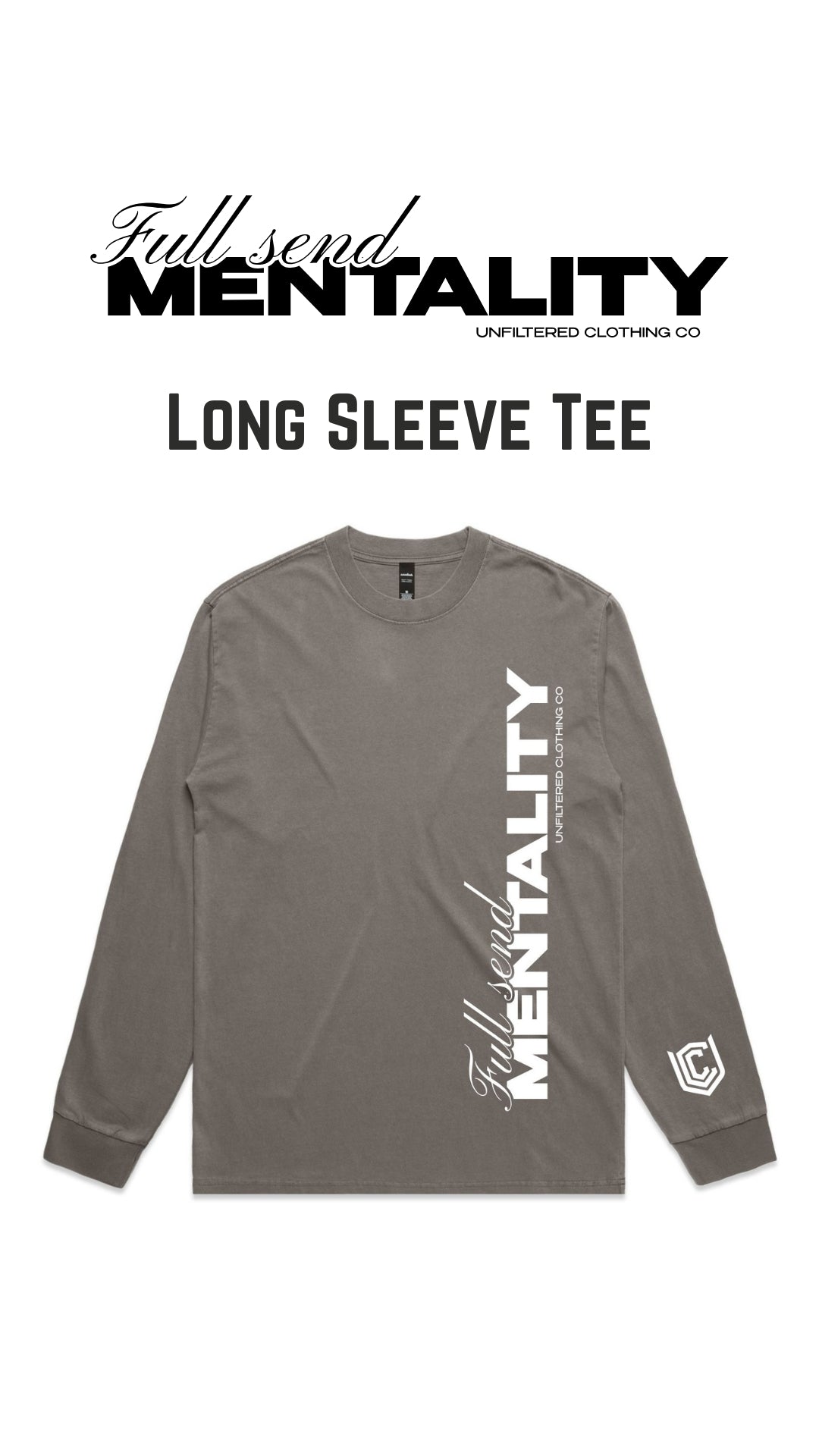 FULL SEND LONG SLEEVE TEE