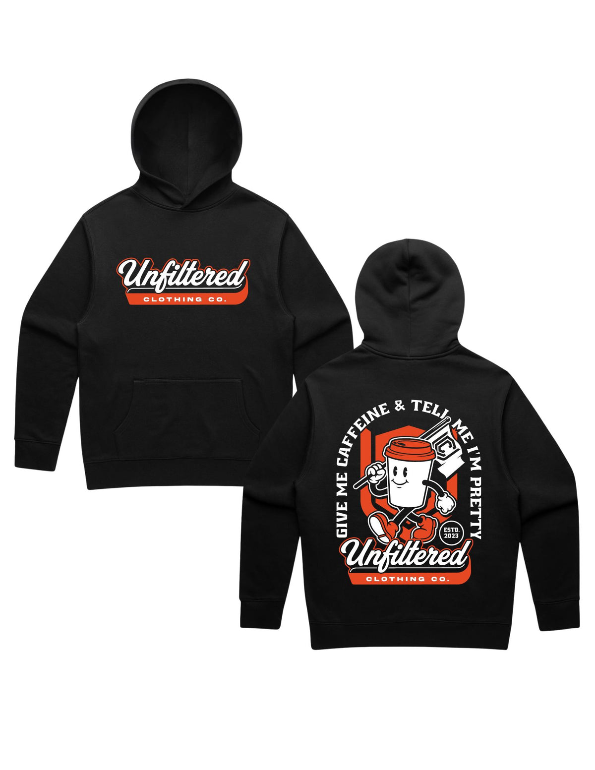GIVE ME CAFFEINE HOODIE