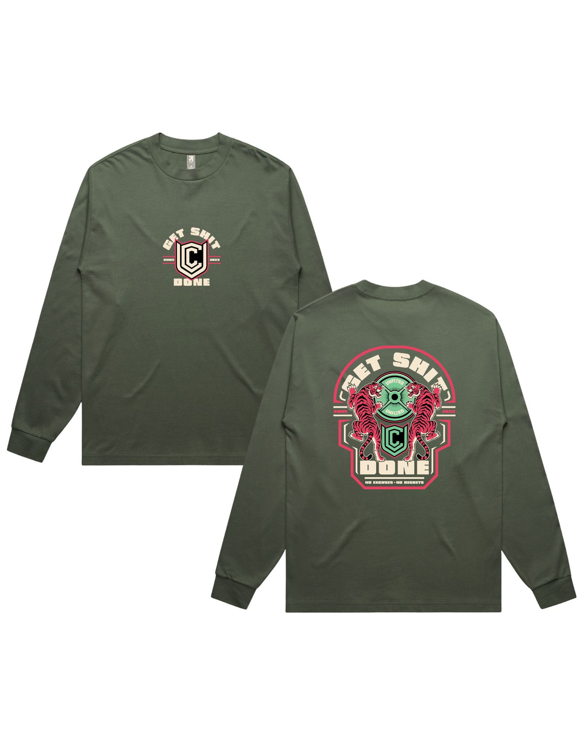 GET SHIT DONE LONGSLEEVE TEE