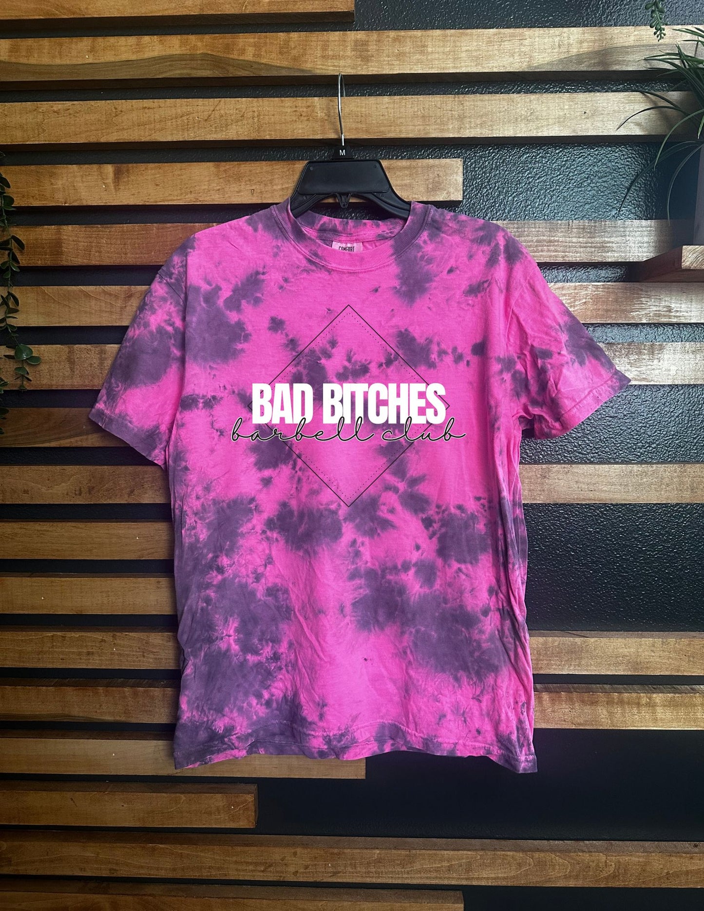 PINK TIE DYE UNISEX TEE