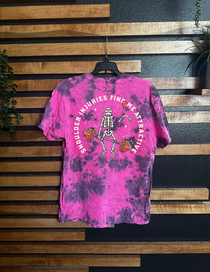 PINK TIE DYE UNISEX TEE